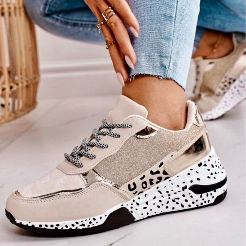 Dames Sneakers - Vrouwen - Print Voetbed - Orthopedisch - LUX