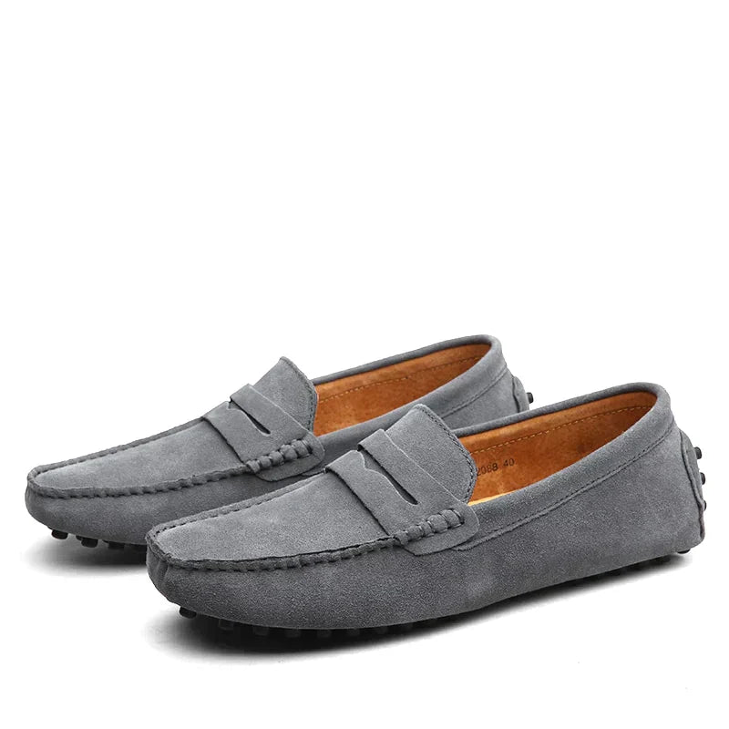 Suède Loafers - Heren - Premium Suede - Heren Loafers - Solvo