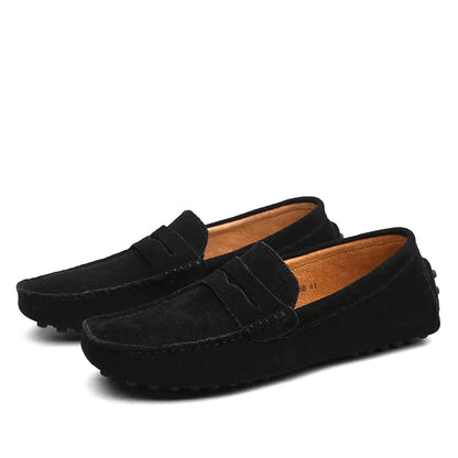 Suède Loafers - Heren - Premium Suede - Heren Loafers - Solvo