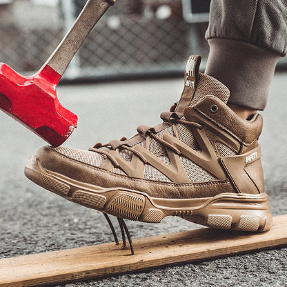 SafeStride - Lichte veiligheidsschoenen met stalen neus en ademend design – AEROGUARD FLEX Veiligheidsschoenen met Stalen Neus