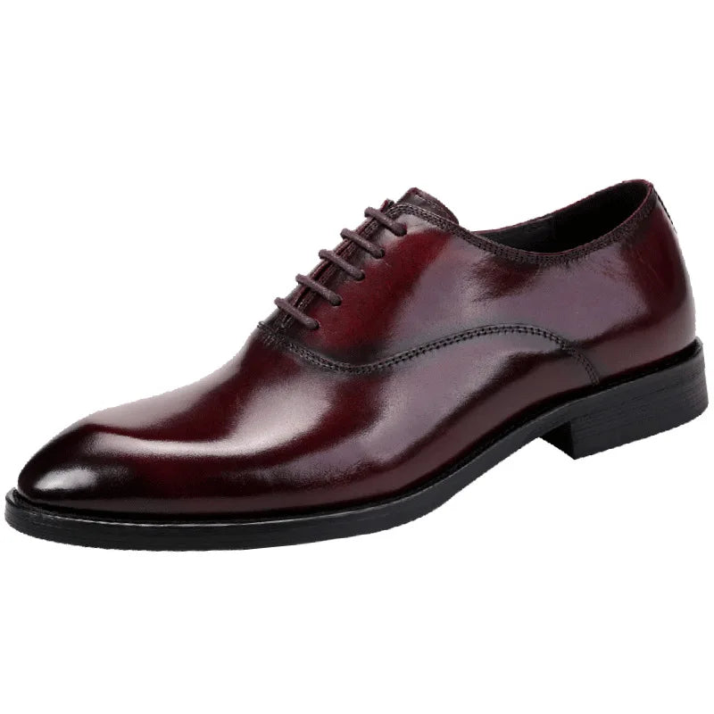 Heren - Geklede Oxford Schoenen - Echt Leer - Tijdloze Stijl - Elegante Leren Schoenen