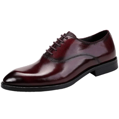Heren - Geklede Oxford Schoenen - Echt Leer - Tijdloze Stijl - Elegante Leren Schoenen