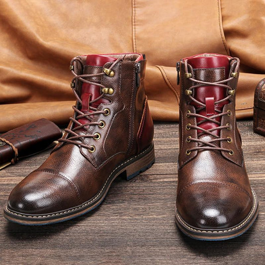 Oxford Laarzen - Men - Leer - Formele Laarzen - Luxe Laarzen
