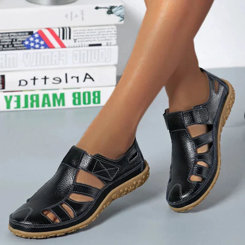 Dames - Orthopedische Sandalen - Antislip Leer - Comfortabele Schoenen - STAP IN STIJL