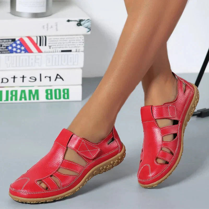 Dames - Orthopedische Sandalen - Antislip Leer - Comfortabele Schoenen - STAP IN STIJL