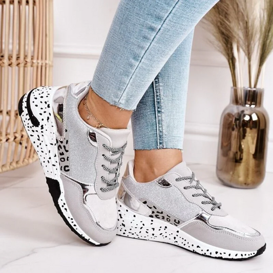 Dames Sneakers - Vrouwen - Print Voetbed - Orthopedisch - LUX