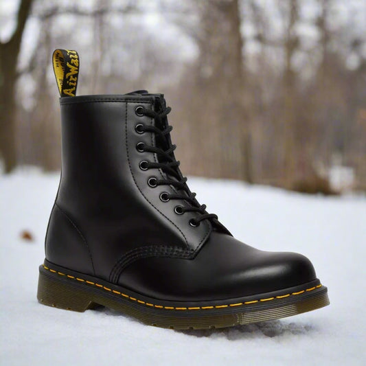 Leren veterlaarzen - Unisex - Klassiek - Laarzen - Nova