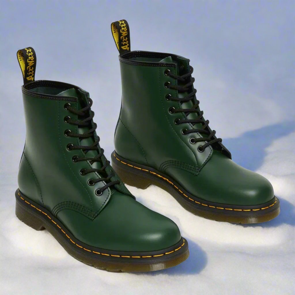 Leren veterlaarzen - Unisex - Klassiek - Laarzen - Nova