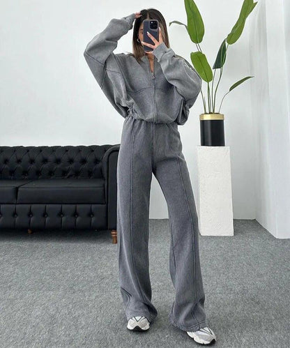 Dames - Lounge Set - Comfortabele Stof - Street Chic - MODERNE STIJL