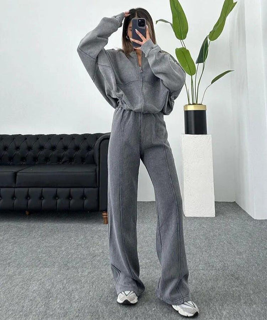 Dames - Lounge Set - Comfortabele Stof - Street Chic - MODERNE STIJL