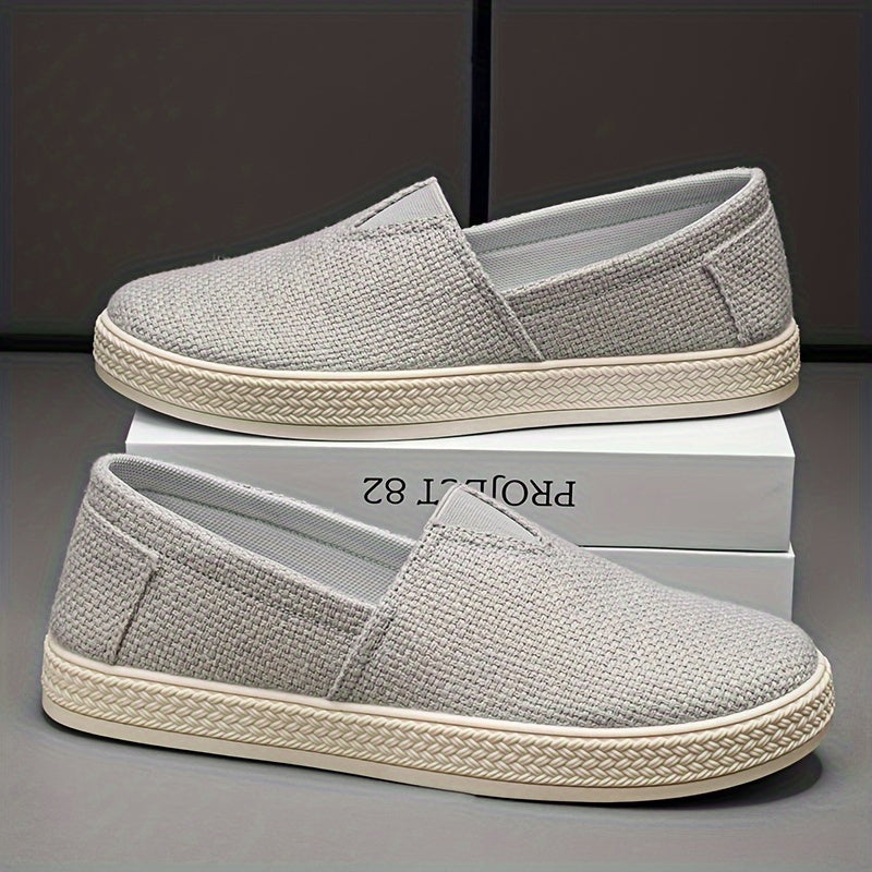 Heren - Casual Loafers - Ademend Linnen - Zomer Comfort - GEVOCHT EDGE
