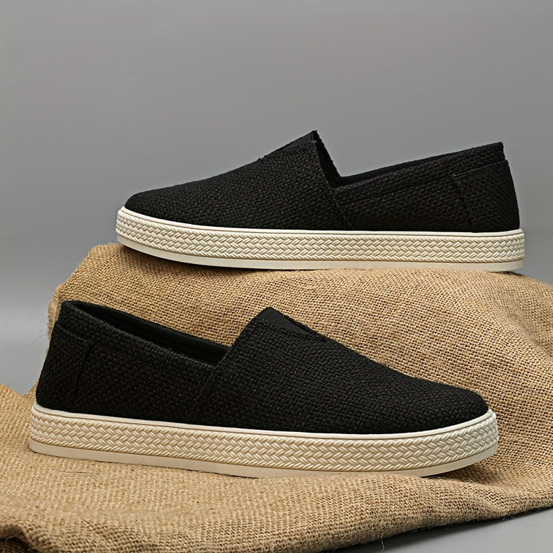 Heren - Casual Loafers - Ademend Linnen - Zomer Comfort - GEVOCHT EDGE