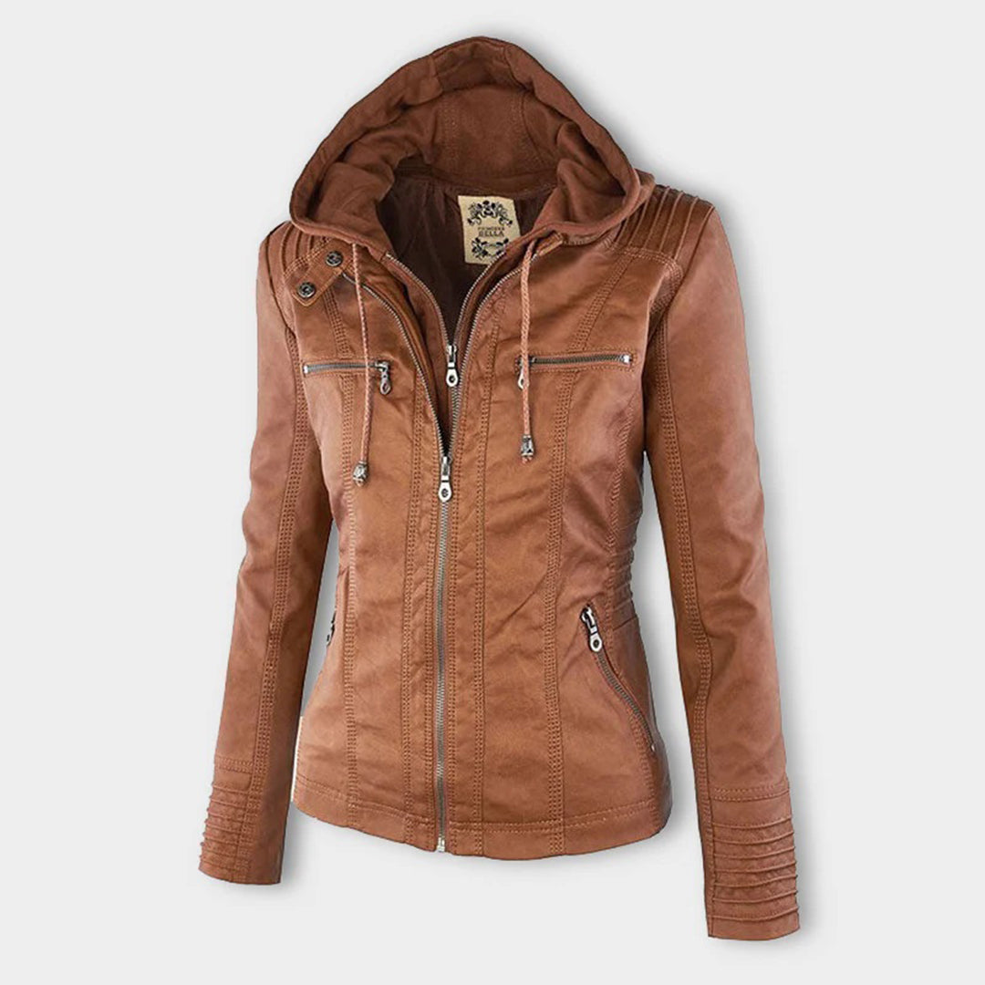 Leren Jas - Dames - Capuchon - Capuchon Leren Jas - Capuchon