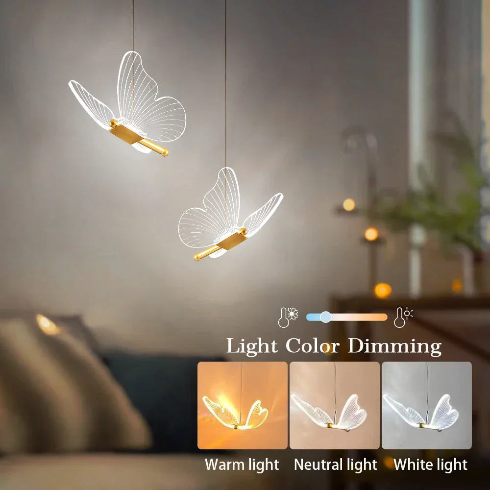 LUMINA – LED vlinder hanglamp voor een betoverende verlichting