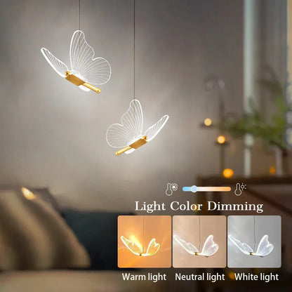 LUMINA – LED vlinder hanglamp voor een betoverende verlichting