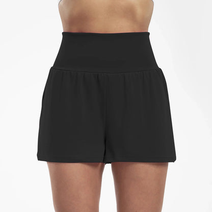 Lara | Hoge Taille Sport Yoga Shorts voor Vrouwen met Zak 0