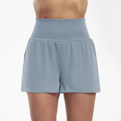Lara | Hoge Taille Sport Yoga Shorts voor Vrouwen met Zak 4