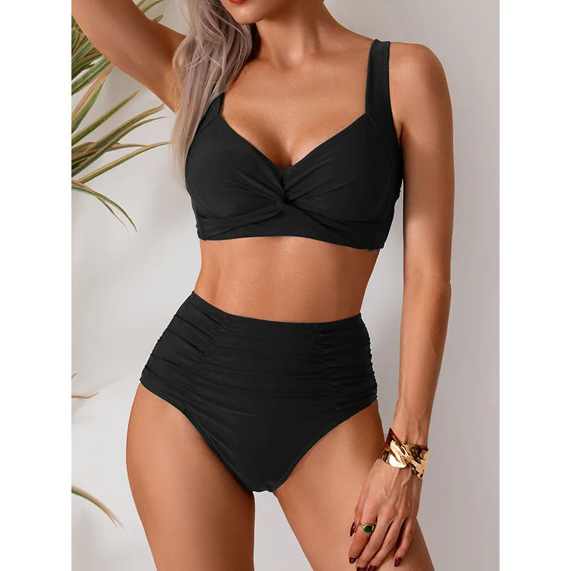 Lotte | Dames High-Waist Bikini met Twistdetail voor Zelfvertrouwen 5