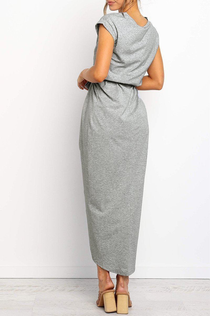 Lotte | Dames Splitjurk Met Ceintuur En Casual Mouwen 10