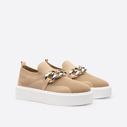 Slip-On Sneakers - Dames - Sportief Ontwerp - Statement Schoenen - MODERNE STAP