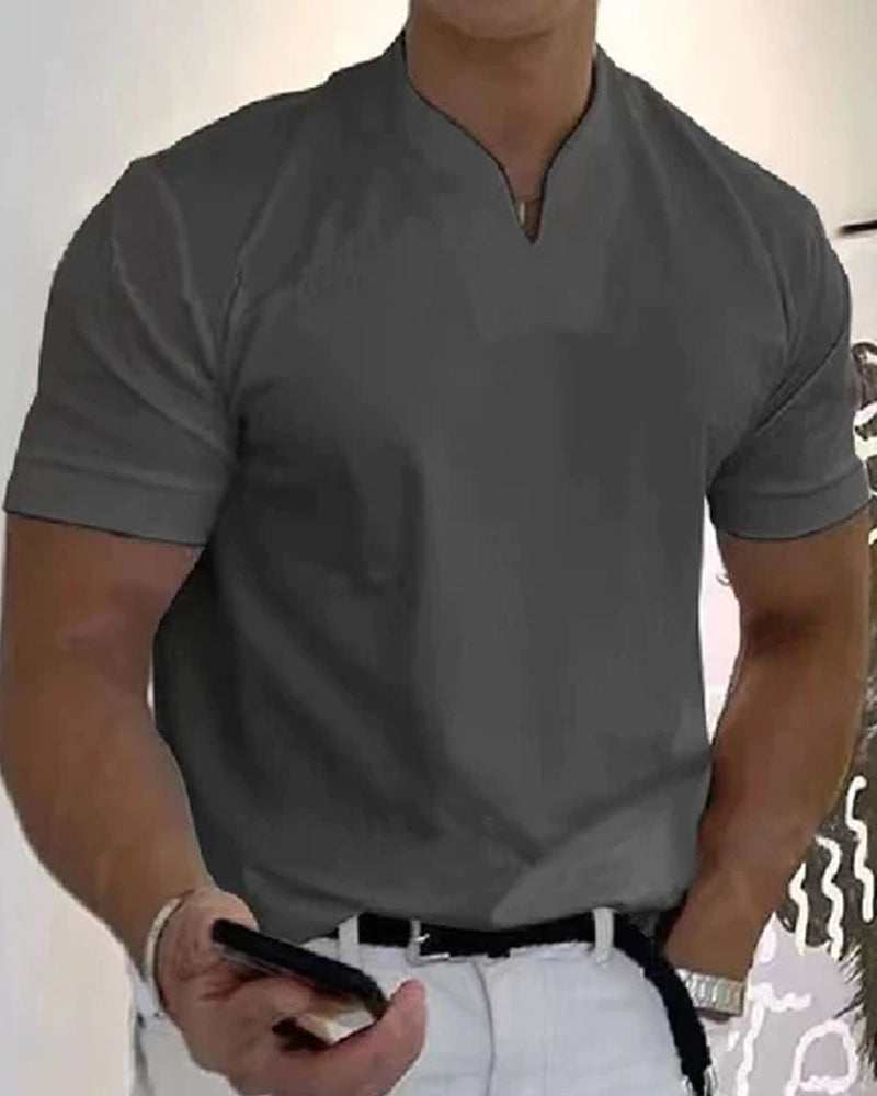 ACTIVERA – Korte Mouwen V-Hals Sport T-Shirt