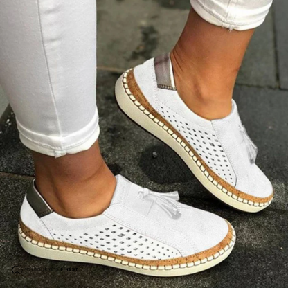 Dames - Orthopedische Slip-Ons - Gewatteerde en Ondersteunende Schoenen - Comfortabele Zomerfootwear - ZOMERSEVENS