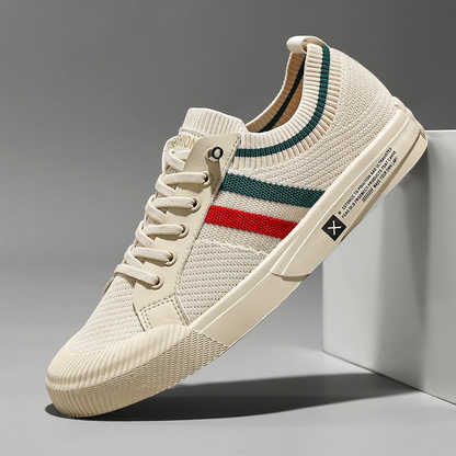 Heren - Ademend Gebreide Sneakers - Lichtgewicht Ontwerp - Casual Wandel- en Hardloopschoenen - MODERNE STAP