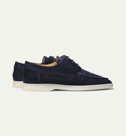 Heren - Suède Veterschoenen - Zachte Binnenzool - Lichtgewicht Comfort - CLASSIC WALKER