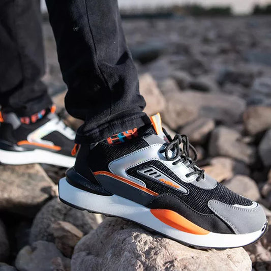 Veiligheidsschoenen - Mannen - Lichtgewicht en Doorsteekvast - Bescherming en Comfort - TRAIL EDGE