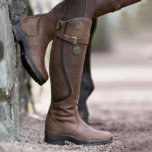 Kniehoge Laarzen - Dames - Ergonomisch - Retro Laarzen - LUM
