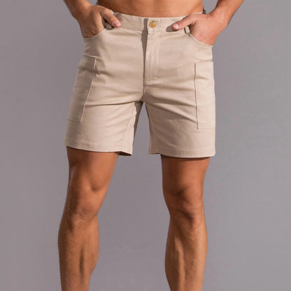 Nereo | Heren Cargo Shorts Met Rechte Pijpen Voor Comfortabele Beweging 4