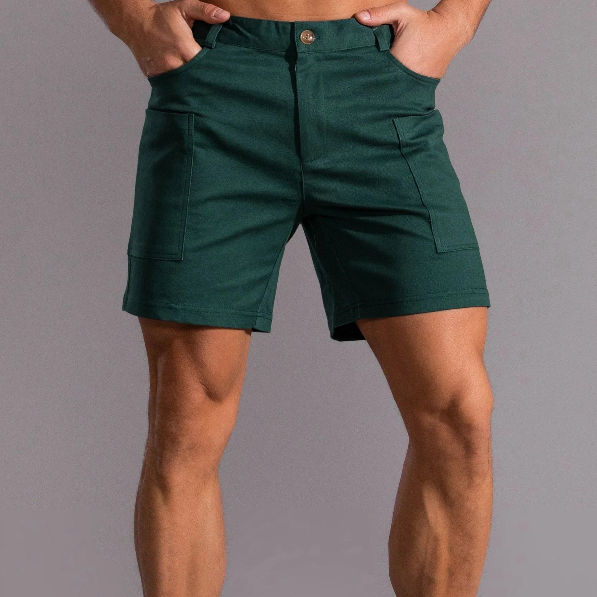 Nereo | Heren Cargo Shorts Met Rechte Pijpen Voor Comfortabele Beweging 8