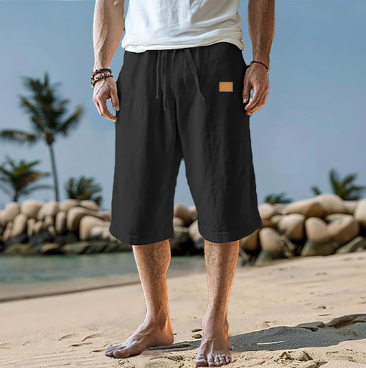 Loose-Fit Herenshort - Mannen - Comfortabele Elastische Taille - Ontspannen Zomerlook - LOOSE EDGE