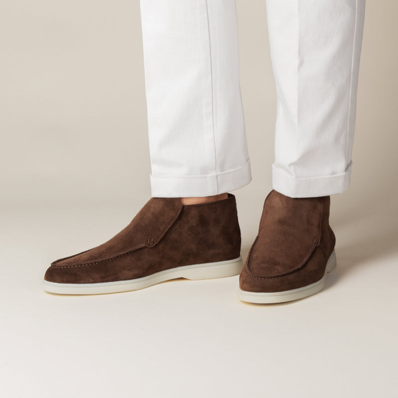 Loafer - Heren - Kalfssuède Leer - Elegante Loafer - Ace
