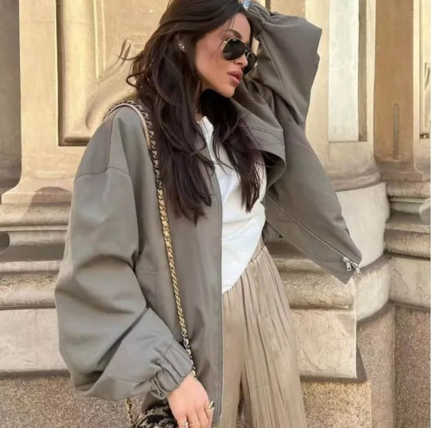 Bomberjack - Dames - Oversized - Bomberjack Met Rits - Nova