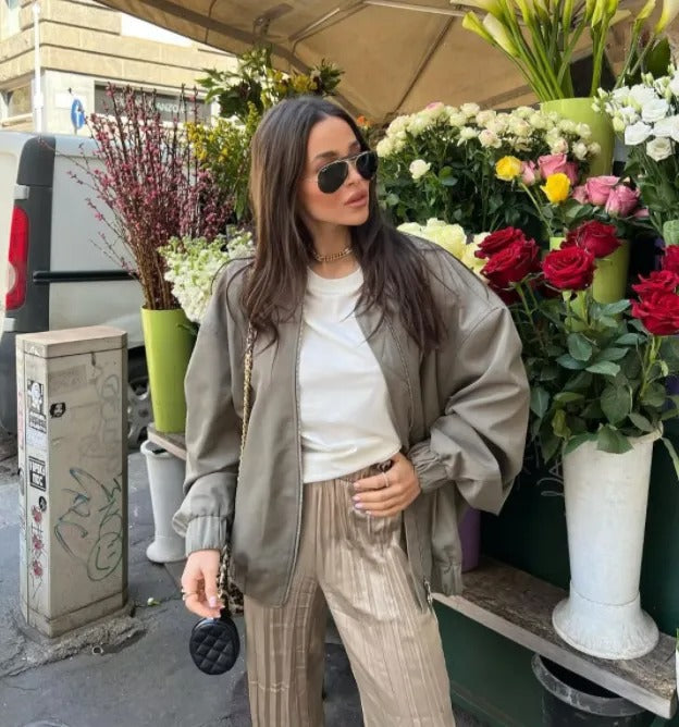 Bomberjack - Dames - Oversized - Bomberjack Met Rits - Nova