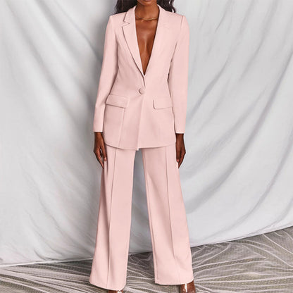 VICTORIA – Tweedelige blazer en broek set voor een elegante en sexy smart-casual look