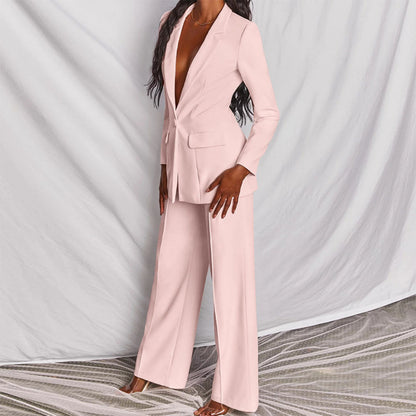 VICTORIA – Tweedelige blazer en broek set voor een elegante en sexy smart-casual look