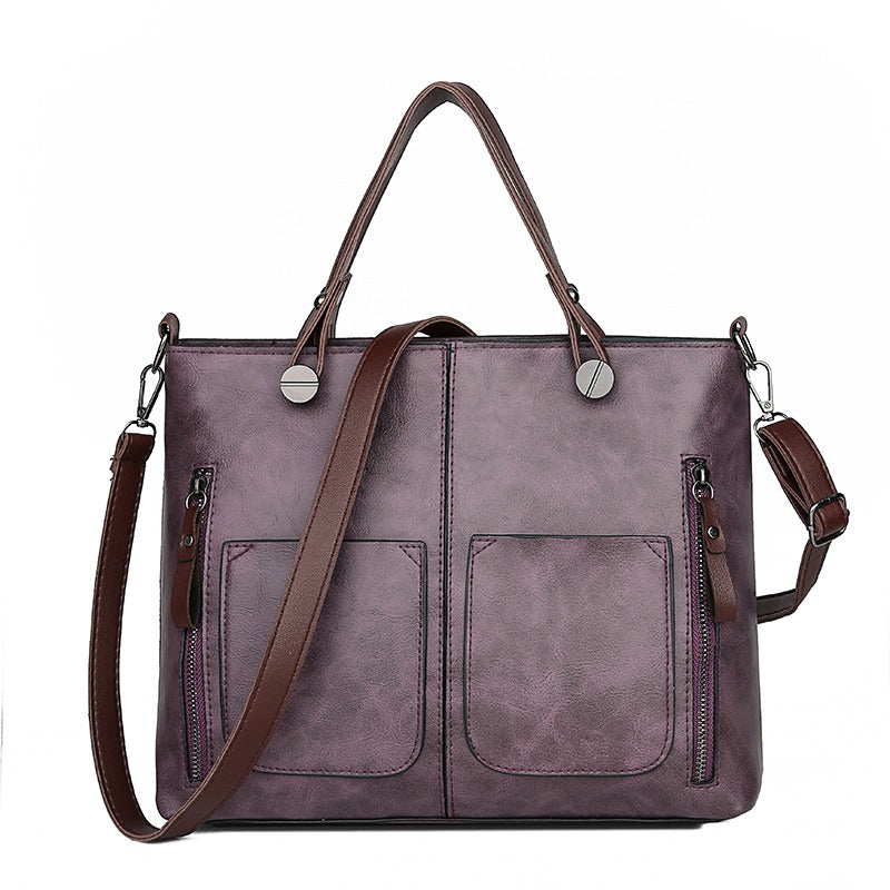 Schoudertas - Vrouwen - Leren - Vintage Leder Schoudertas - Nova