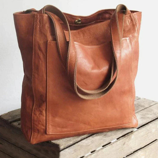Leren Tas - Vrouwen - Echt Leer - Dames Handtas - Luxe Tas
