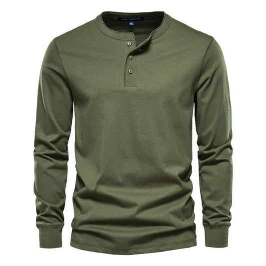 MASON - Casual herenoverhemd met lange mouwen