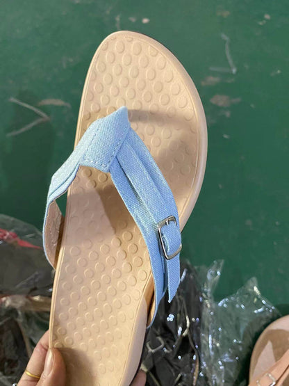 Dames - Orthopedische Teenslippers - Comfortabele Steunzolen - Ondersteuning Voor Voetklachten - VITA STEP