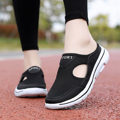 Dames - Orthopedische Slip-On Slippers - Ademend Mesh Geheugenschuim - Comfortabele Slippers - Voetgezondheid Slippers