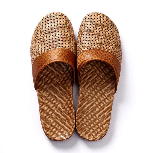 Uniseks - Geweven Linnen Pantoffels - Ademend en Lichtgewicht - Comfortabele Boho-Stijl - WILLOW
