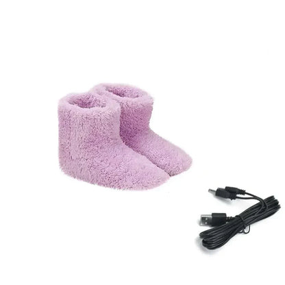 Pantoffels - Unisex - Zachte Voering - USB Verwarmde - Knus