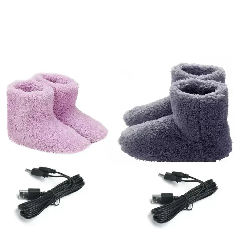 Pantoffels - Unisex - Zachte Voering - USB Verwarmde - Knus