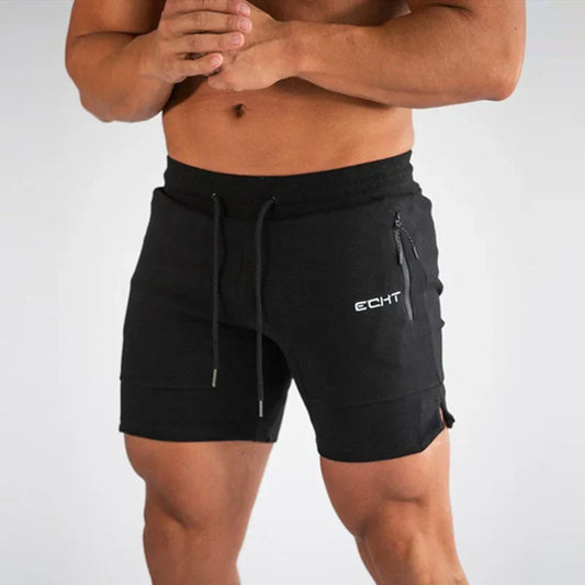 Heren Sportshort Met Ritszakken En Verstelbaar Koord Voor Actieve Sporters – UGO FLEX