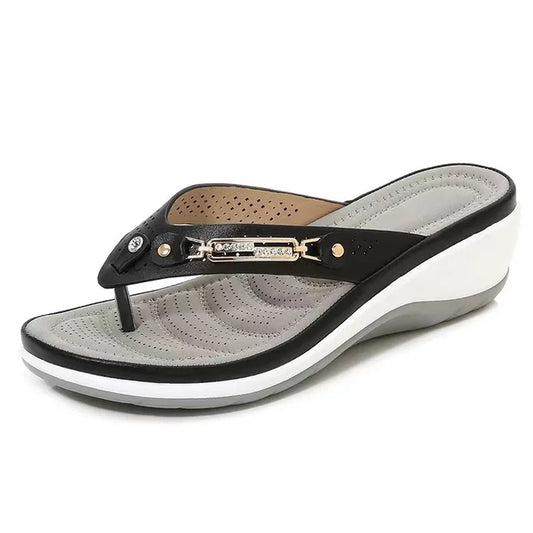 Orthopedische dames slippers met ergonomisch voetbed – SoleviaFlex