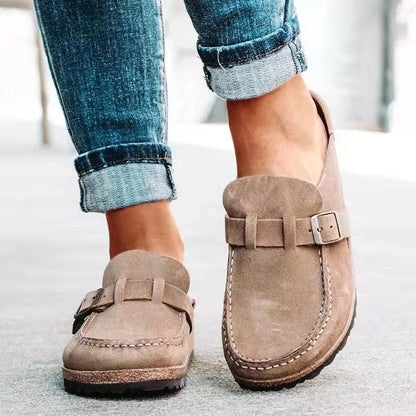 Orthopedische instap sandalen voor dames met extra support – ComfortivaSlip