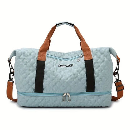 Grote Duffel - Unisex - Nylon - Schoenenvak - Weekender